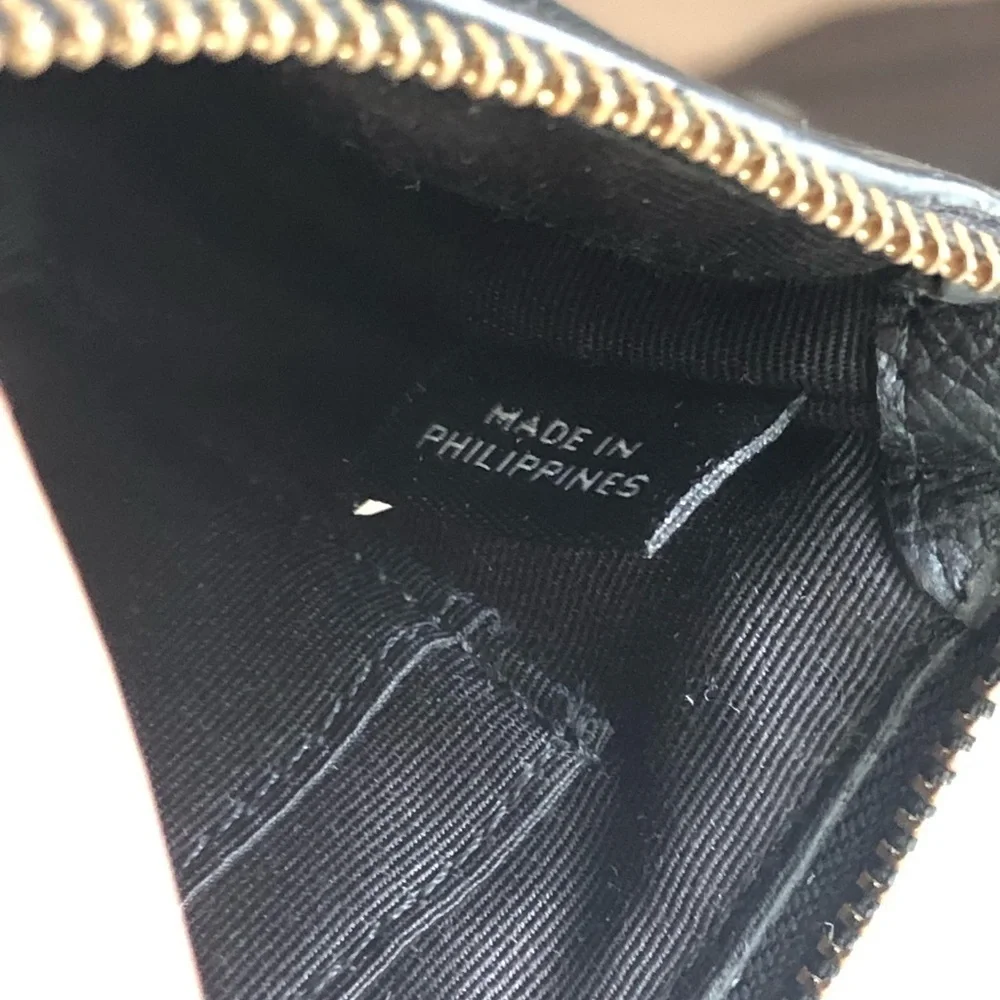 Coach leather Wallet wristlet